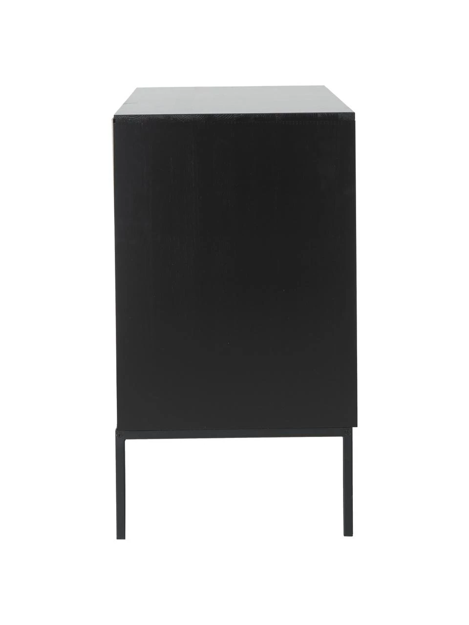 Schwarze Kommode Adam mit Schubladen, B 94 x H 93 cm 5 Schwarze Kommode Adam mit Schubladen, B 94 x H 93 cm – Bild 5