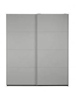 Schwebetürenschrank Mia in Grau, 2-türig, B 180 x H 210 cm -Schlafzimmer Verkäufe 2022 Schwebeturenschrank Mia in Grau 2 turig 16