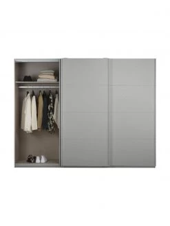 Schwebetürenschrank Mia in Grau, 3-türig, B 270 x H 210 cm -Schlafzimmer Verkäufe 2022 Schwebeturenschrank Mia in Grau 3 turig 2