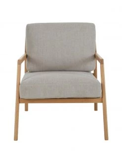 Westwing Collection Sessel Becky aus Eichenholz, B 73 x T 90 cm -Schlafzimmer Verkäufe 2022 Sessel Becky aus Eichenholz 4