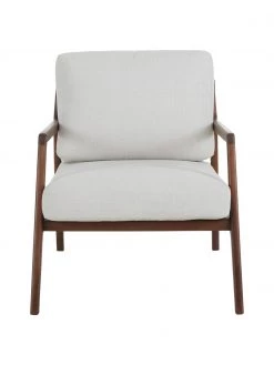 Westwing Collection Sessel Becky aus Walnussholz, B 73 x T 90 cmNur noch wenige verfügbar -Schlafzimmer Verkäufe 2022 Sessel Becky aus Walnussholz 5