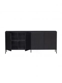 Sideboard Avourio mit geriffelter Front aus Kiefernholz, 4-türig, B 200 x H 85 cm 11 Sideboard Avourio mit geriffelter Front aus Kiefernholz, 4-türig, B 200 x H 85 cm -Schlafzimmer Verkäufe 2022 Sideboard Avourio mit geriffelter Front aus Kiefernholz 4 turig 5