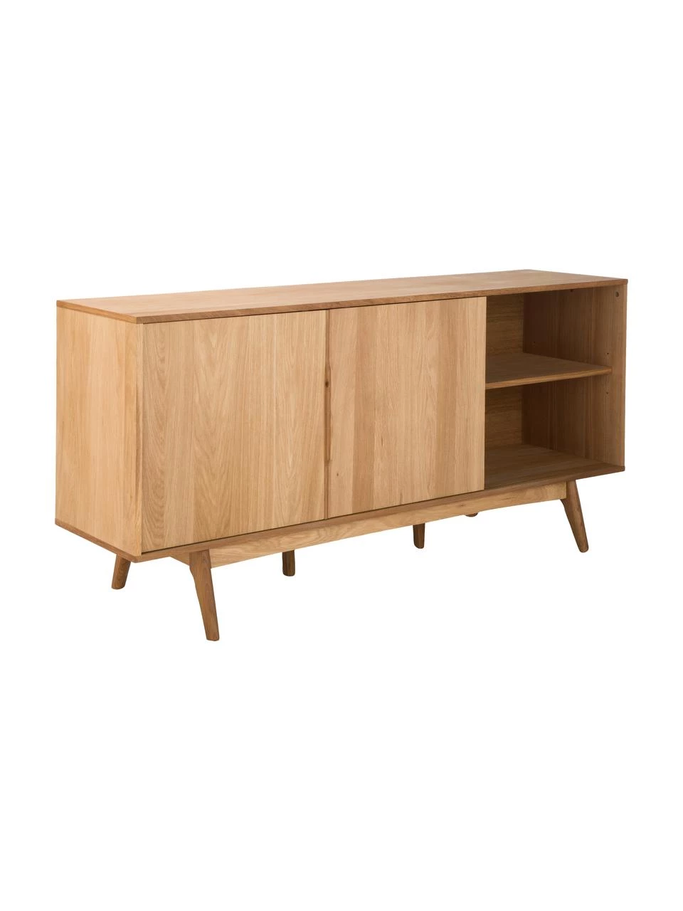 Sideboard Bettina mit Schubladen und Eichenholzfurnier, B 180 x H 84 cm 5 Sideboard Bettina mit Schubladen und Eichenholzfurnier, B 180 x H 84 cm – Bild 5