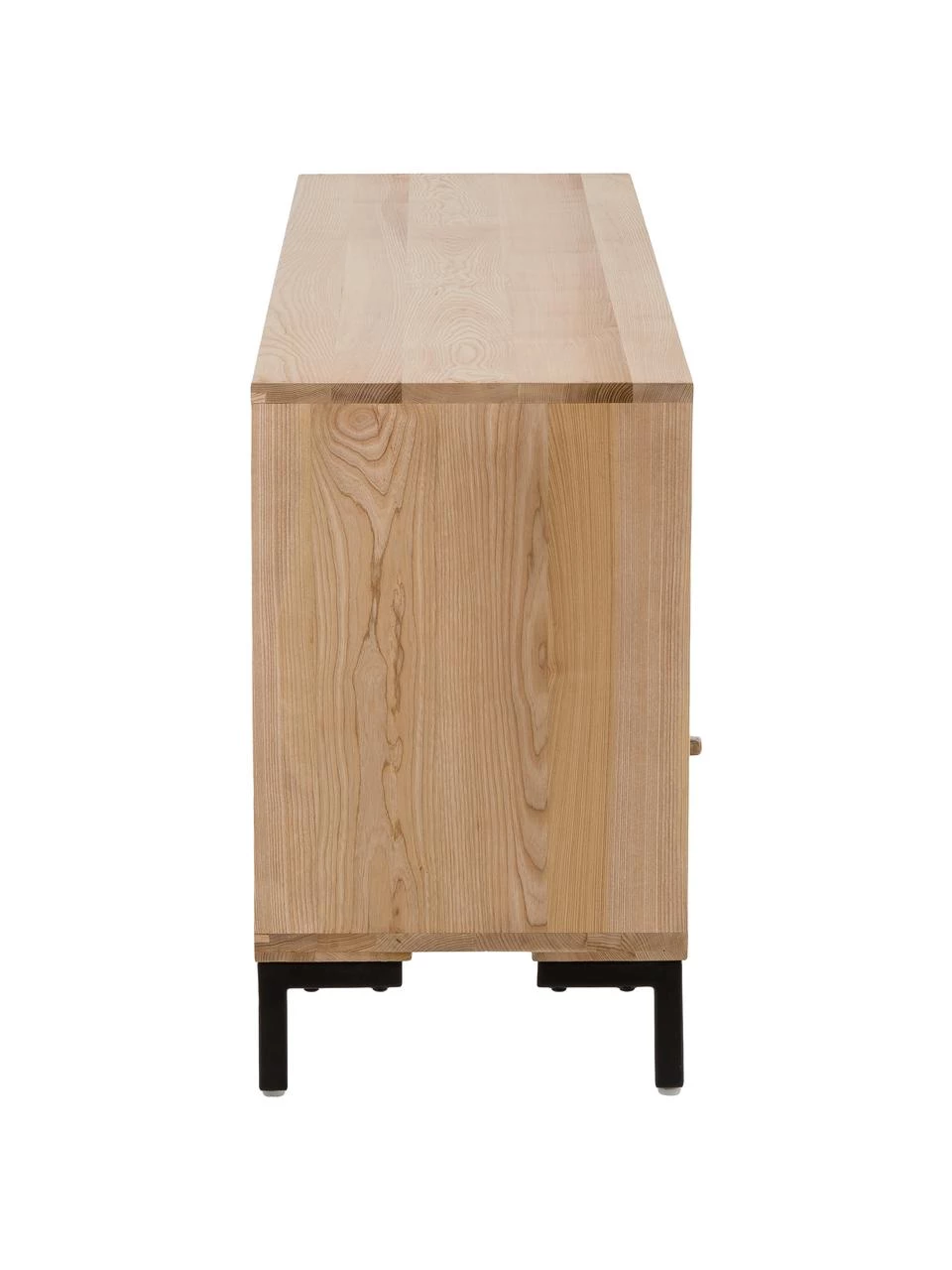 Westwing Collection Sideboard Leif mit Türen aus massivem Eschenholz, B 177 x H 75 cm 6 Westwing Collection Sideboard Leif mit Türen aus massivem Eschenholz, B 177 x H 75 cm – Bild 6