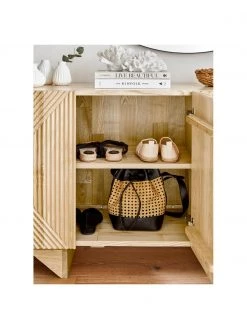 Westwing Collection Sideboard Louis aus Massivholz mit Türen, B 177 x H 75 cm -Schlafzimmer Verkäufe 2022 Sideboard Louis aus Massivholz mit Turen 8