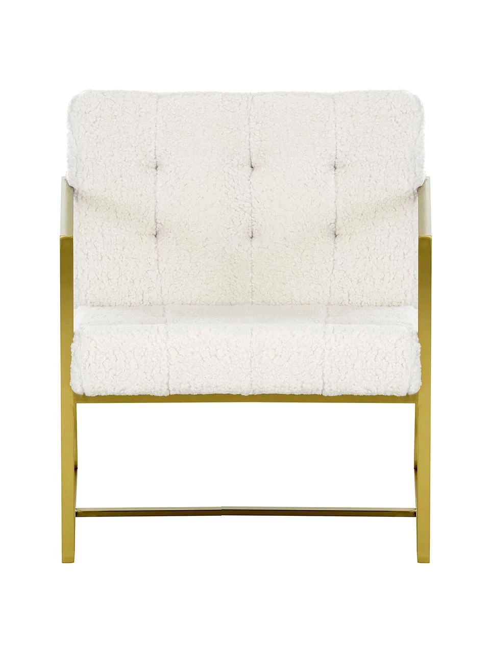 Westwing Collection Teddy-Loungesessel Manhattan in Cremeweiß, B 70 x T 72 cm 5 Westwing Collection Teddy-Loungesessel Manhattan in Cremeweiß, B 70 x T 72 cm – Bild 5