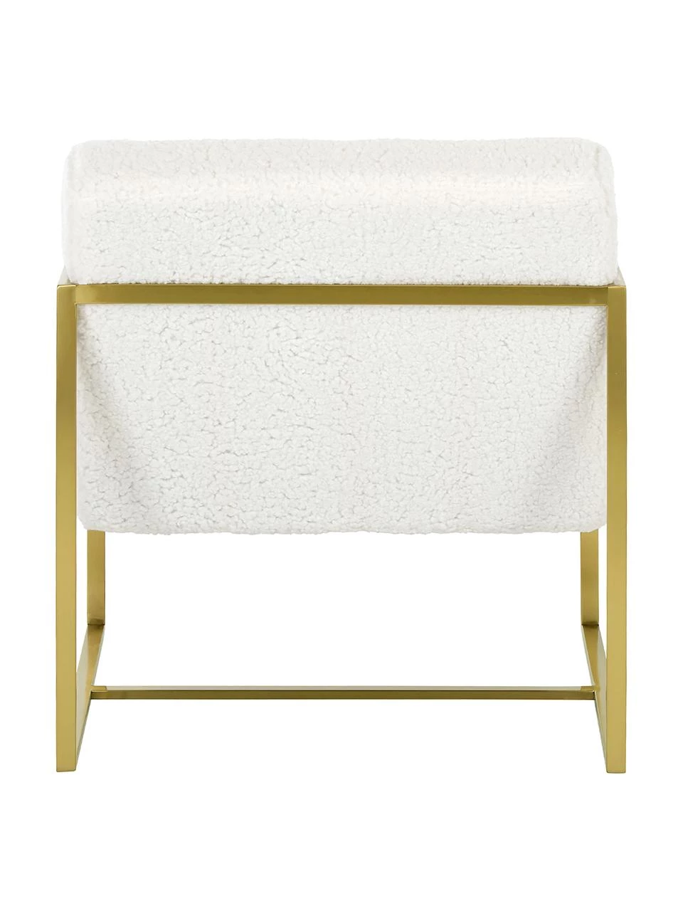 Westwing Collection Teddy-Loungesessel Manhattan in Cremeweiß, B 70 x T 72 cm 6 Westwing Collection Teddy-Loungesessel Manhattan in Cremeweiß, B 70 x T 72 cm – Bild 6