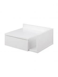Wand-Nachttisch Ashlan in Weiß mit Schublade, B 40 x H 17 cm 10 Wand-Nachttisch Ashlan in Weiß mit Schublade, B 40 x H 17 cm -Schlafzimmer Verkäufe 2022 Wand Nachttisch Ashlan in Weiss mit Schublade 4