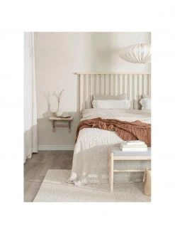 Rowico Wand-Nachttisch Camrose aus Eichenholz, B 40 x H 35 cm -Schlafzimmer Verkäufe 2022 Wand Nachttisch Camrose aus Eichenholz 5