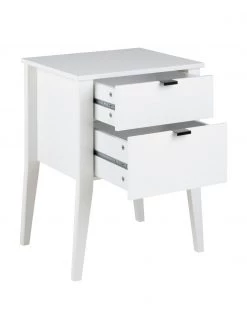 Weißer Nachttisch Sleepy mit Schubladen, B 48 x H 65 cm 11 Weißer Nachttisch Sleepy mit Schubladen, B 48 x H 65 cm -Schlafzimmer Verkäufe 2022 Weisser Nachttisch Sleepy mit Schubladen 5