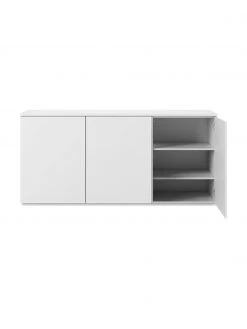 Wei&szlig;es Sideboard Join mit T&uuml;ren, B 180 x H 84 cm -Schlafzimmer Verkäufe 2022 Weisses Sideboard Join mit Turen 4