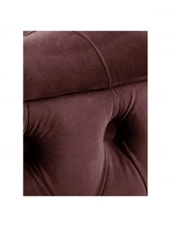 Westwing Collection XL Samt-Hocker Chiara mit Stauraum in Rostbraun, Ø 70 x H 42 cm -Schlafzimmer Verkäufe 2022 XL Samt Hocker Chiara mit Stauraum in Rostbraun 5